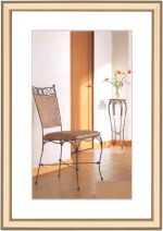 Brass Brushed Thin Metal Floating Photo Frame