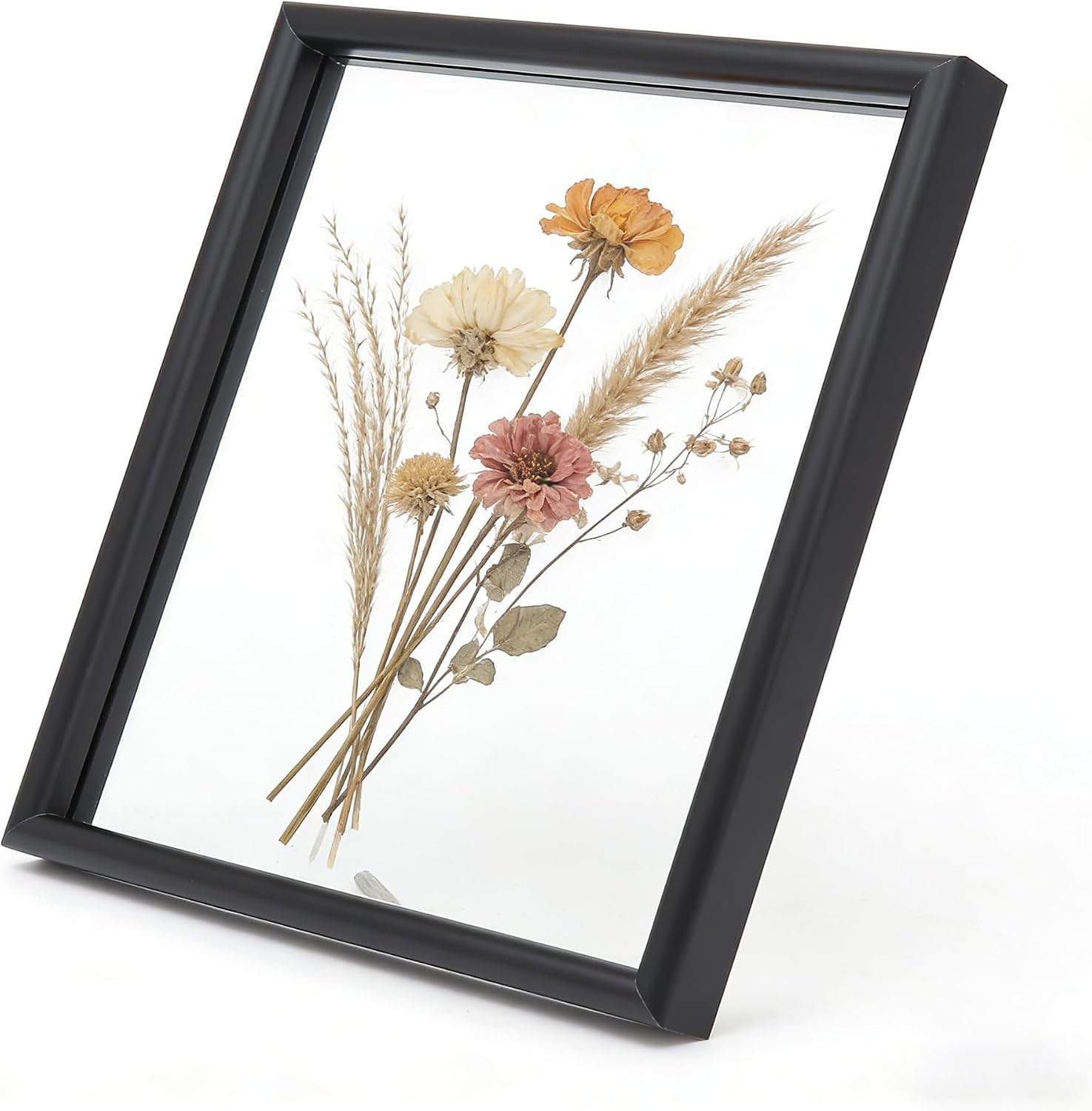 719IWLmUYxL._AC_SL1500_.jpg Black Aluminum Alloy Metal Photo Frame - Image 1
