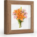 3D Photo Frame with Real Glass Panel