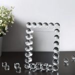 Transparent Bubble Crystal Photo Frame