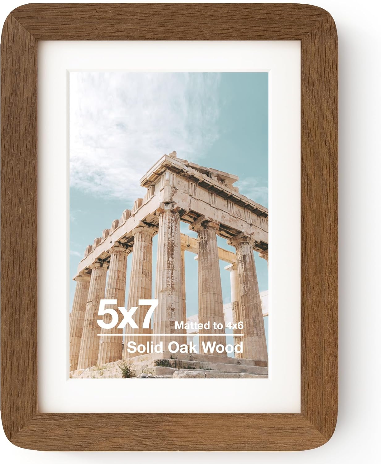 810W4cYITvL._AC_SL1500_.jpg Solid oak photo frame - Image 1
